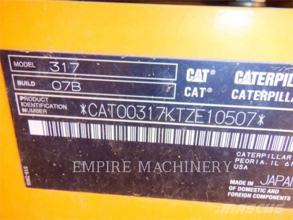 CAT 317-07 Bageri gusjeničari