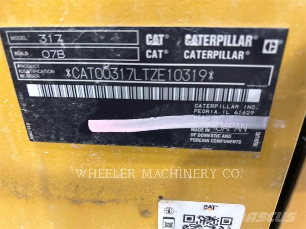 CAT 317 CF Bageri gusjeničari