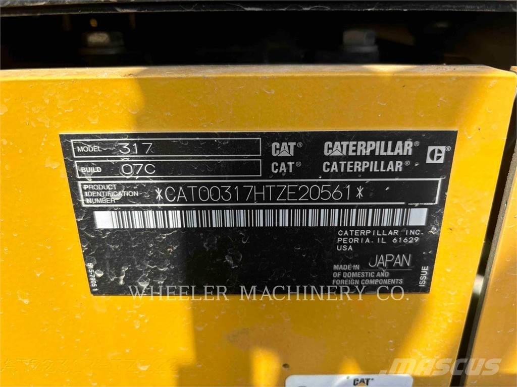 CAT 317 CF Bageri gusjeničari