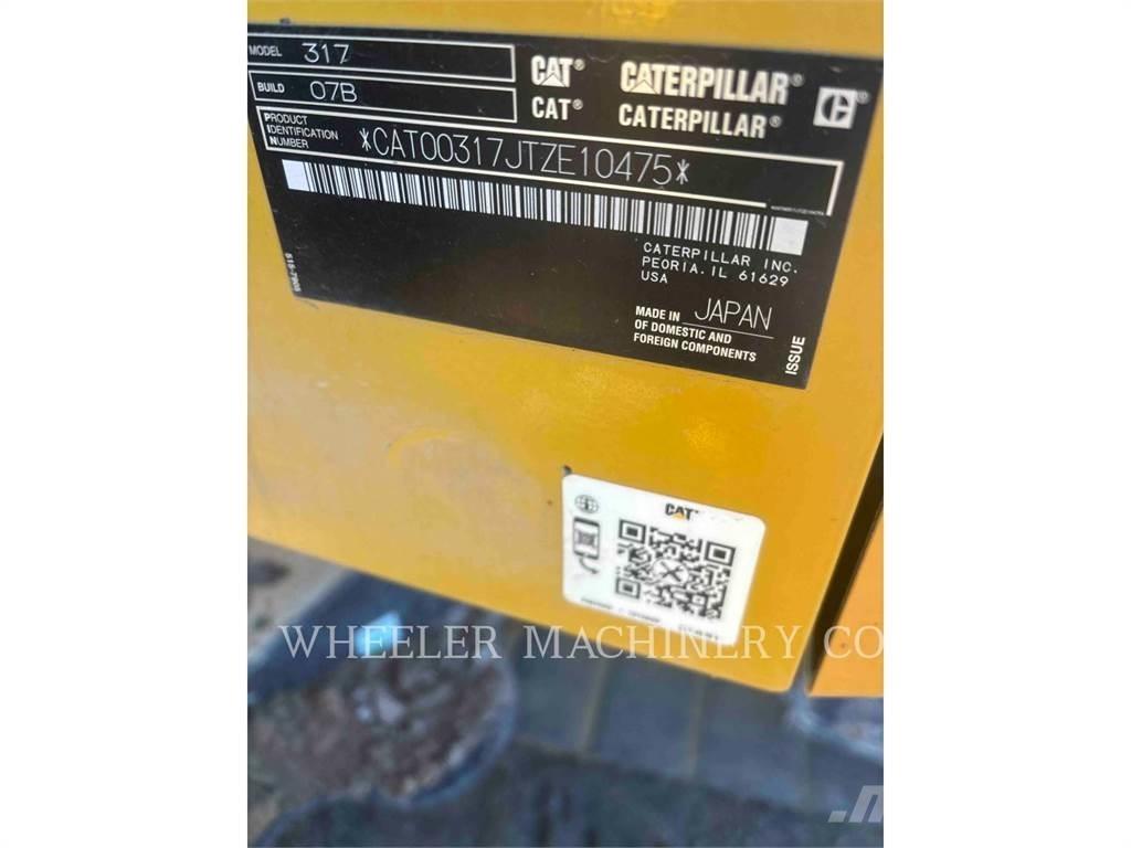 CAT 317 CF Bageri gusjeničari