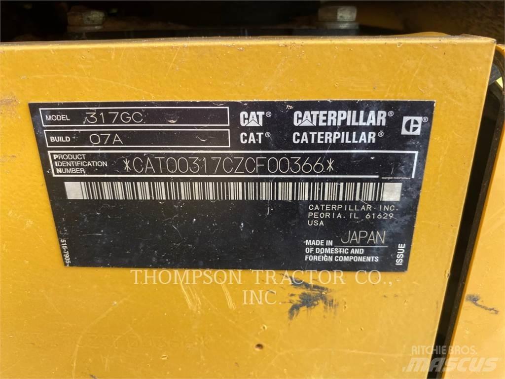 CAT 317 GC Bageri gusjeničari