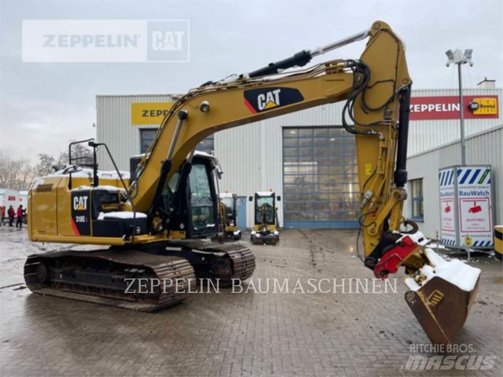 CAT 318EL Bageri gusjeničari