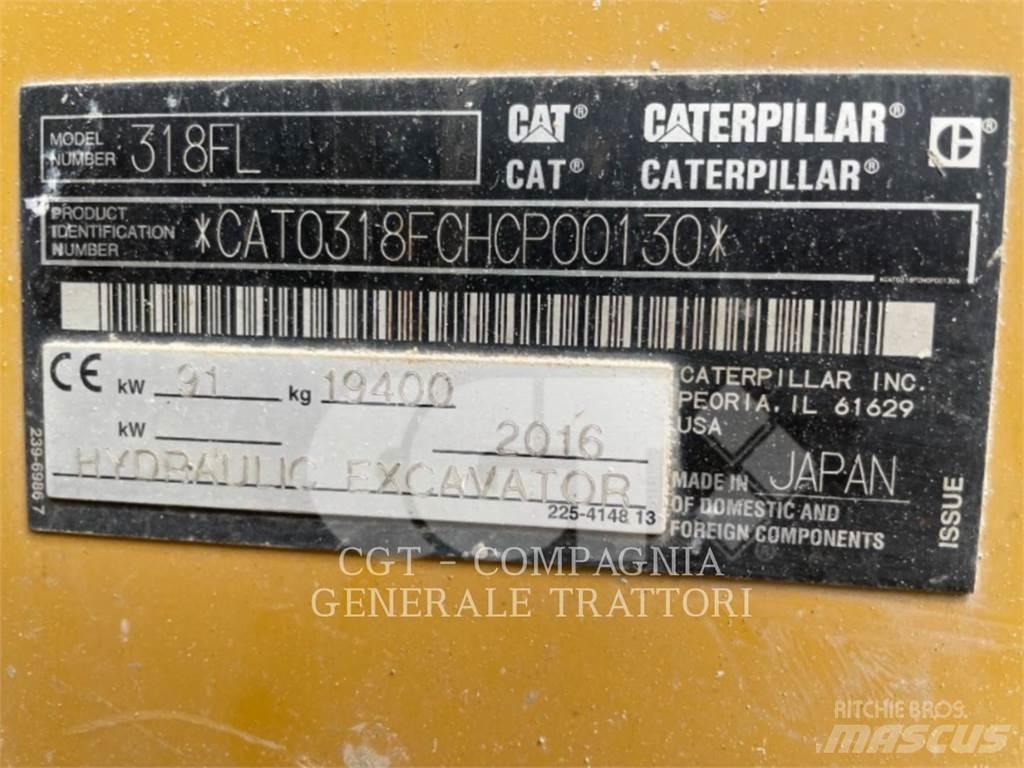 CAT 318F Bageri gusjeničari