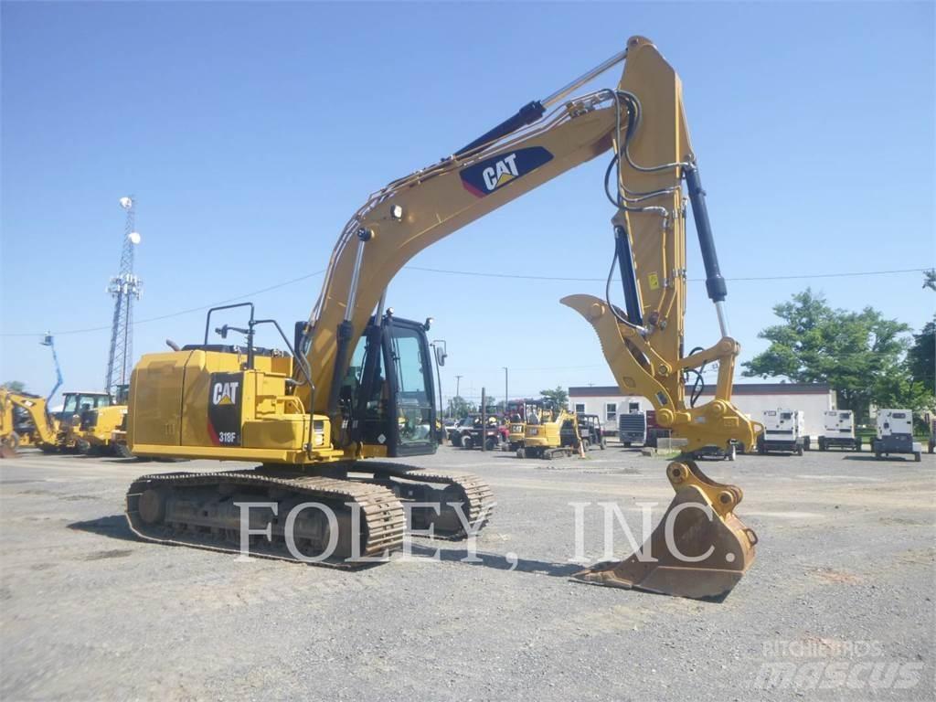 CAT 318FL Bageri gusjeničari