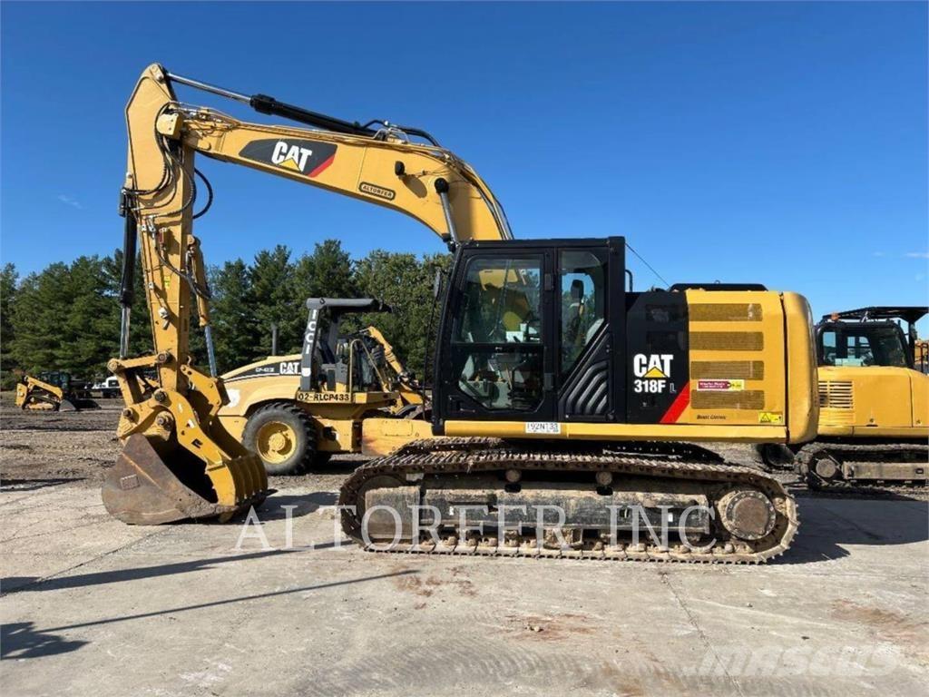 CAT 318FL 2D Bageri gusjeničari