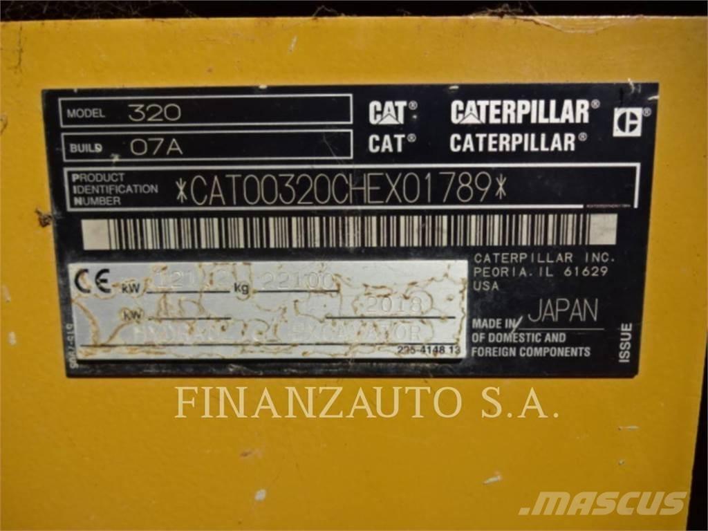 CAT 320 Bageri gusjeničari