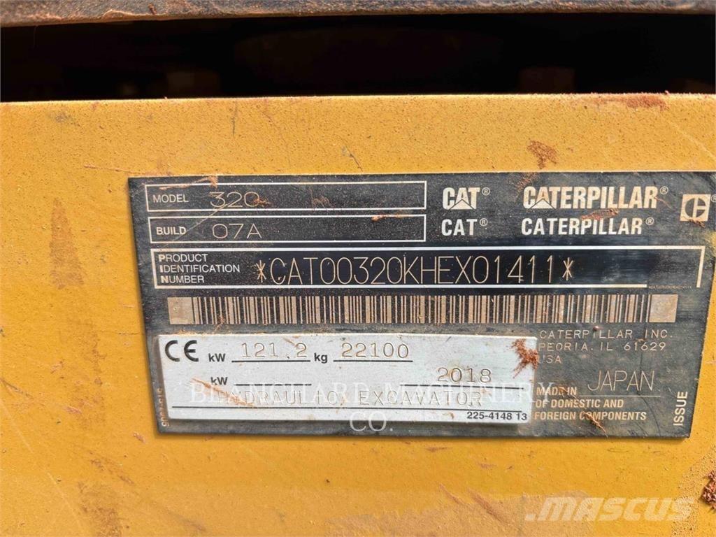 CAT 320 Bageri gusjeničari