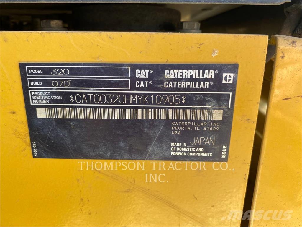 CAT 320 Bageri gusjeničari