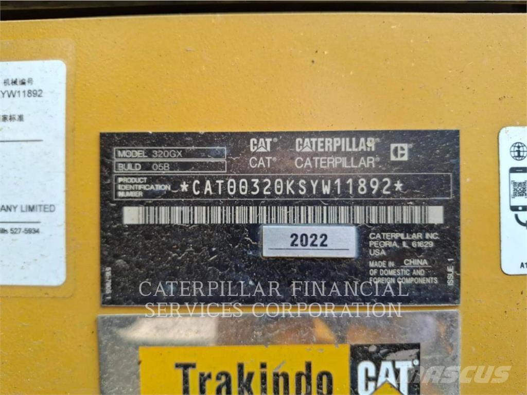 CAT 320-05GX Bageri gusjeničari