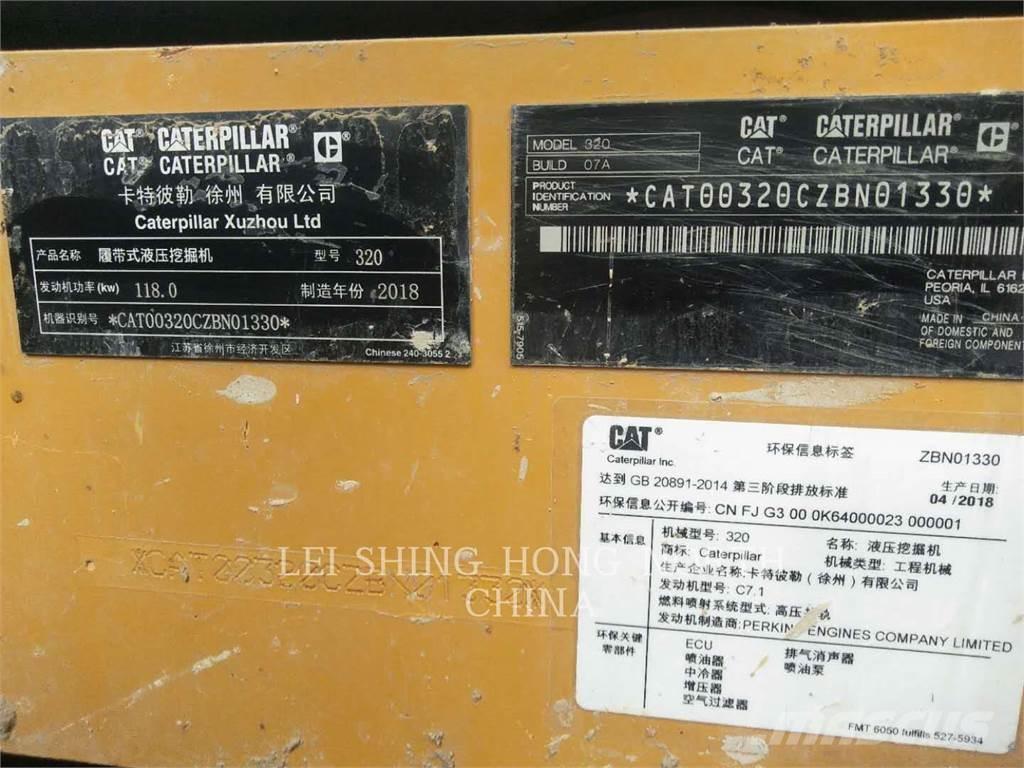 CAT 320-07 Bageri gusjeničari