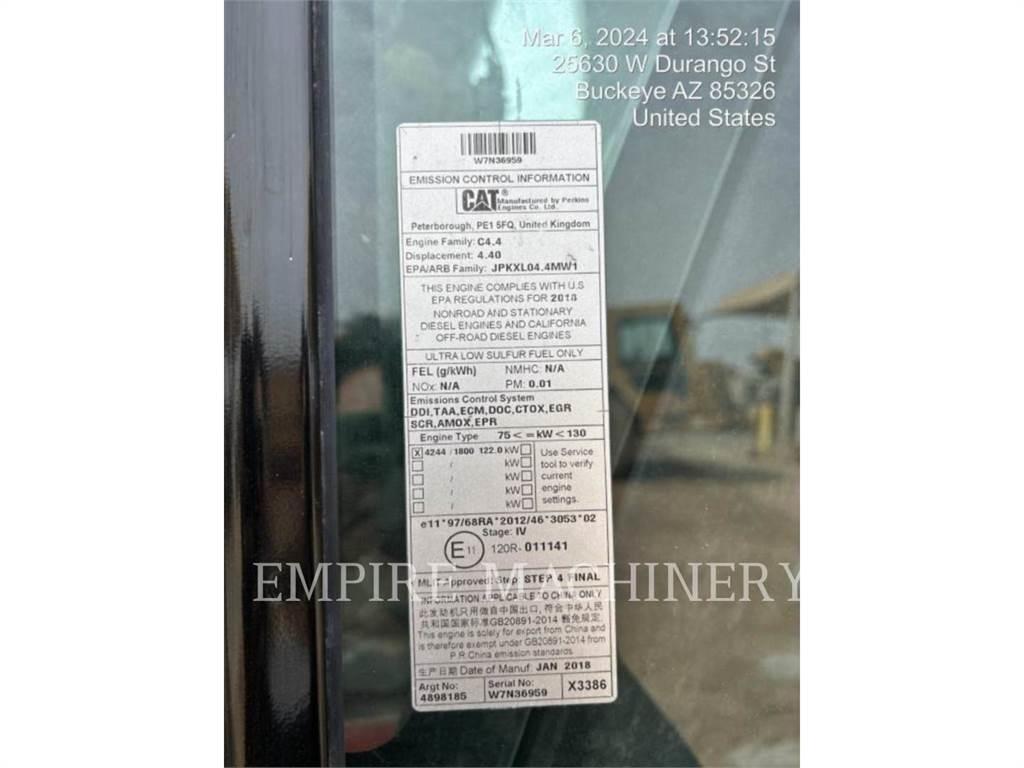 CAT 320-07 P Bageri gusjeničari