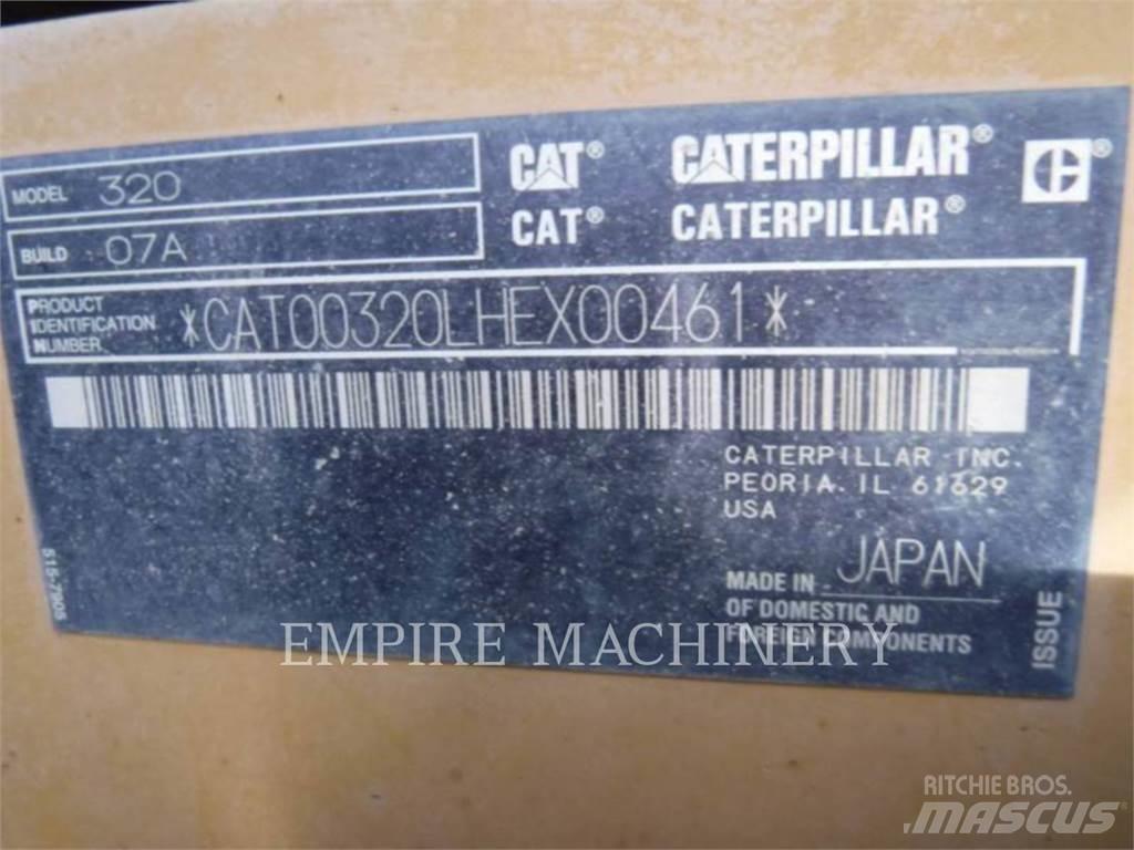 CAT 320-07 P Bageri gusjeničari