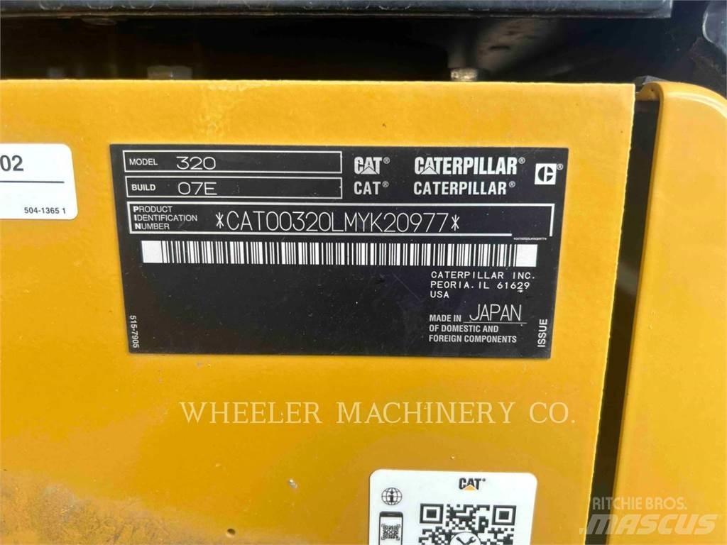 CAT 320 CF Bageri gusjeničari