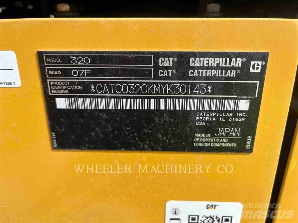CAT 320 CF Bageri gusjeničari