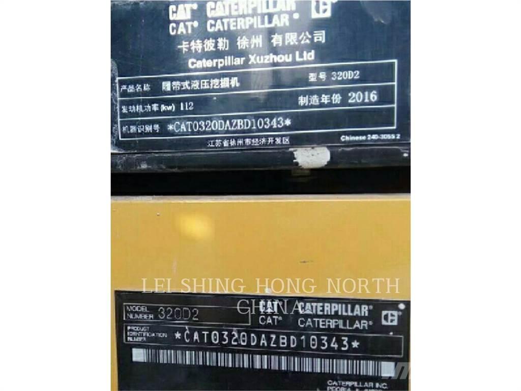 CAT 320D2 Bageri gusjeničari