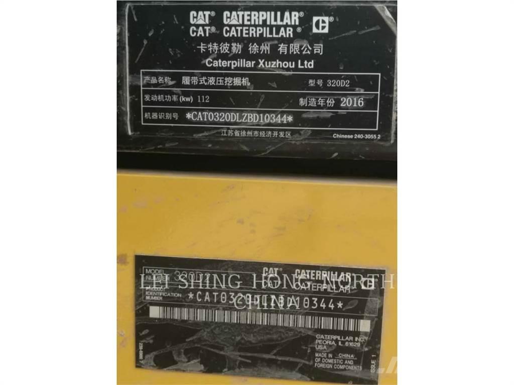CAT 320D2 Bageri gusjeničari