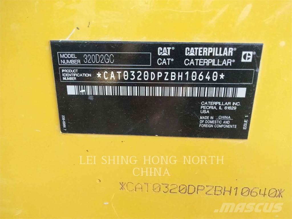 CAT 320D2GC Bageri gusjeničari