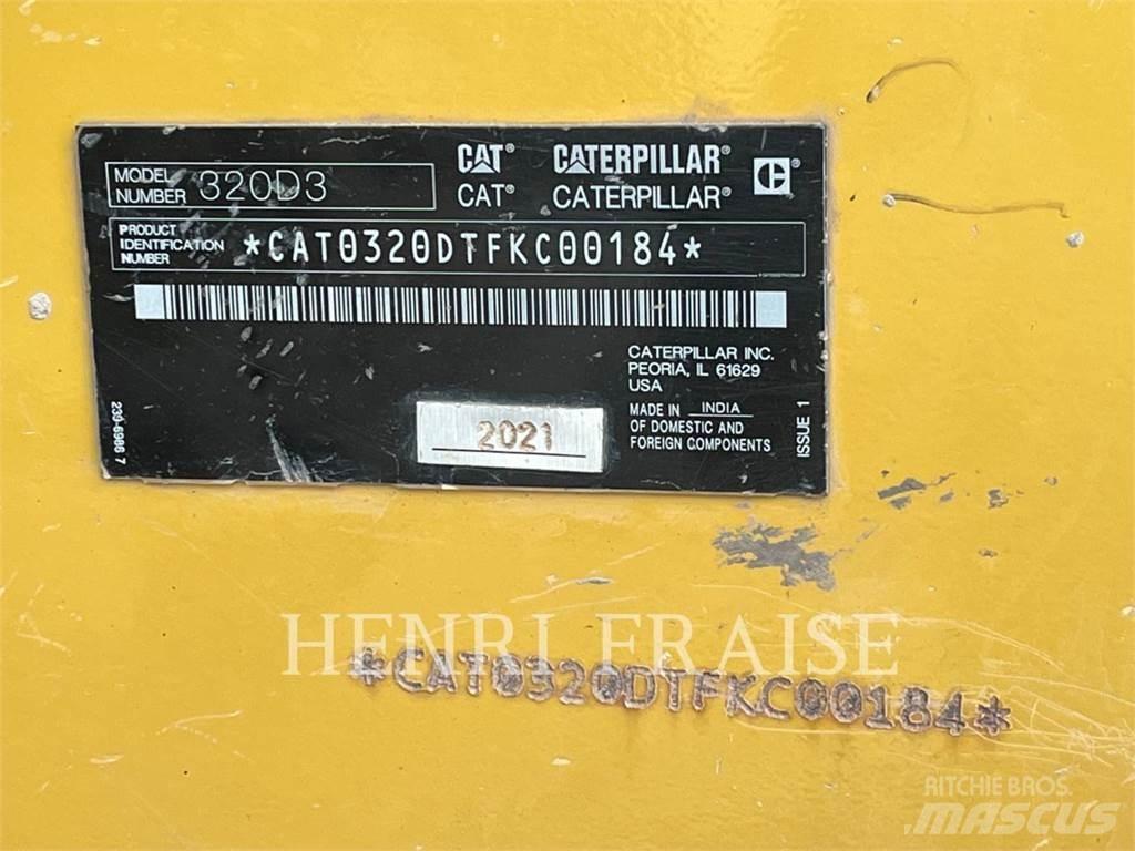 CAT 320D3 Bageri gusjeničari