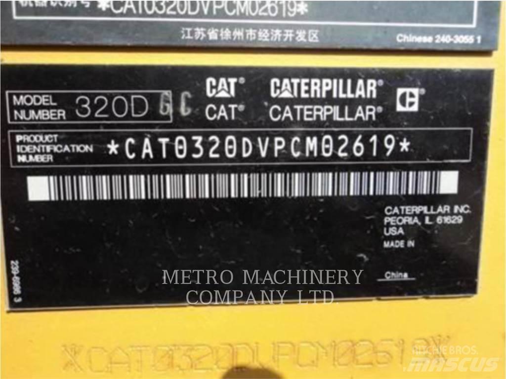 CAT 320DGC Bageri gusjeničari