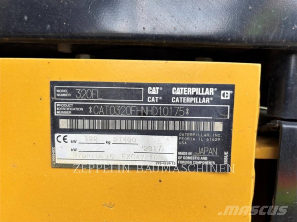 CAT 320FL Bageri gusjeničari