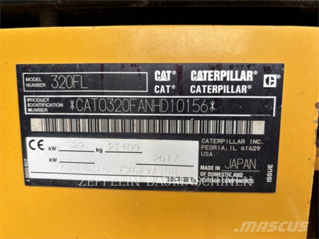 CAT 320FL Bageri gusjeničari