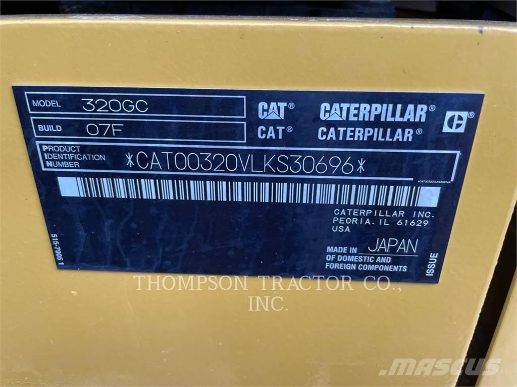 CAT 320GC Bageri gusjeničari