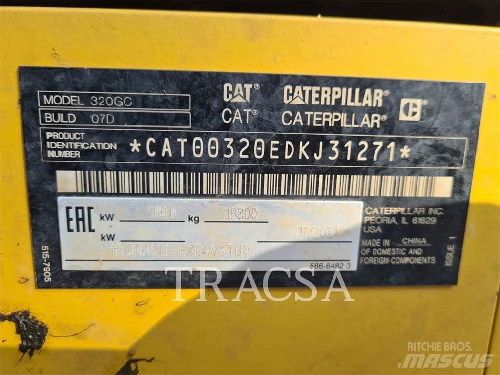 CAT 320GC Bageri gusjeničari