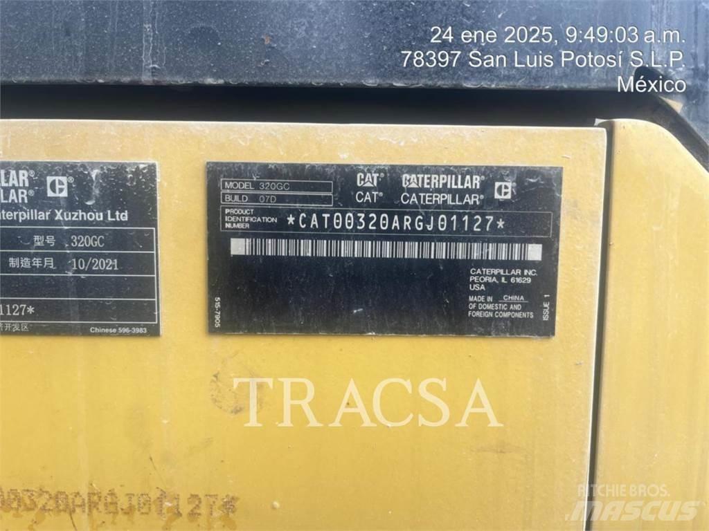 CAT 320GC Bageri gusjeničari