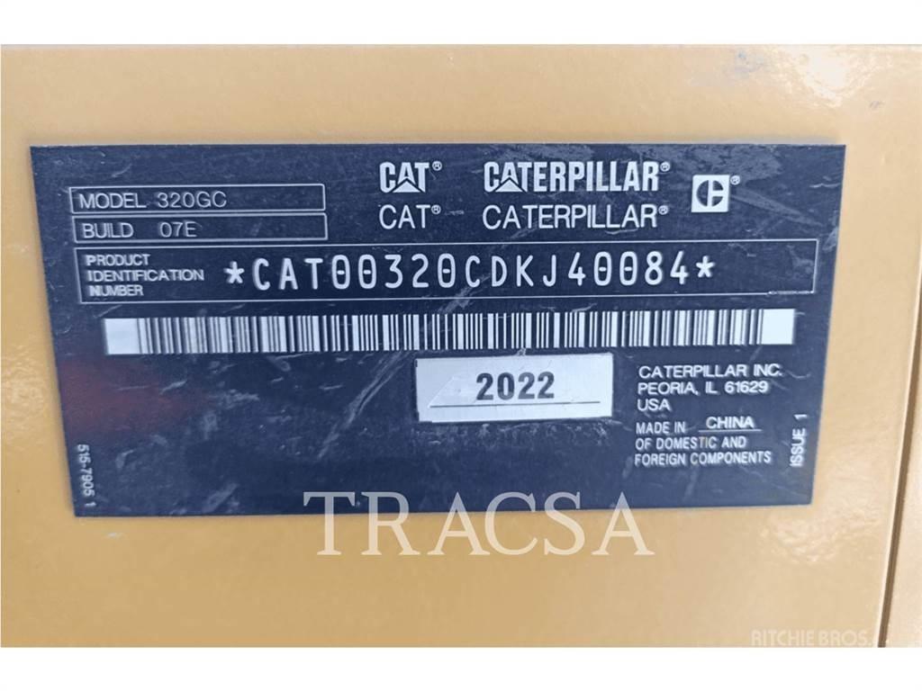 CAT 320GC Bageri gusjeničari