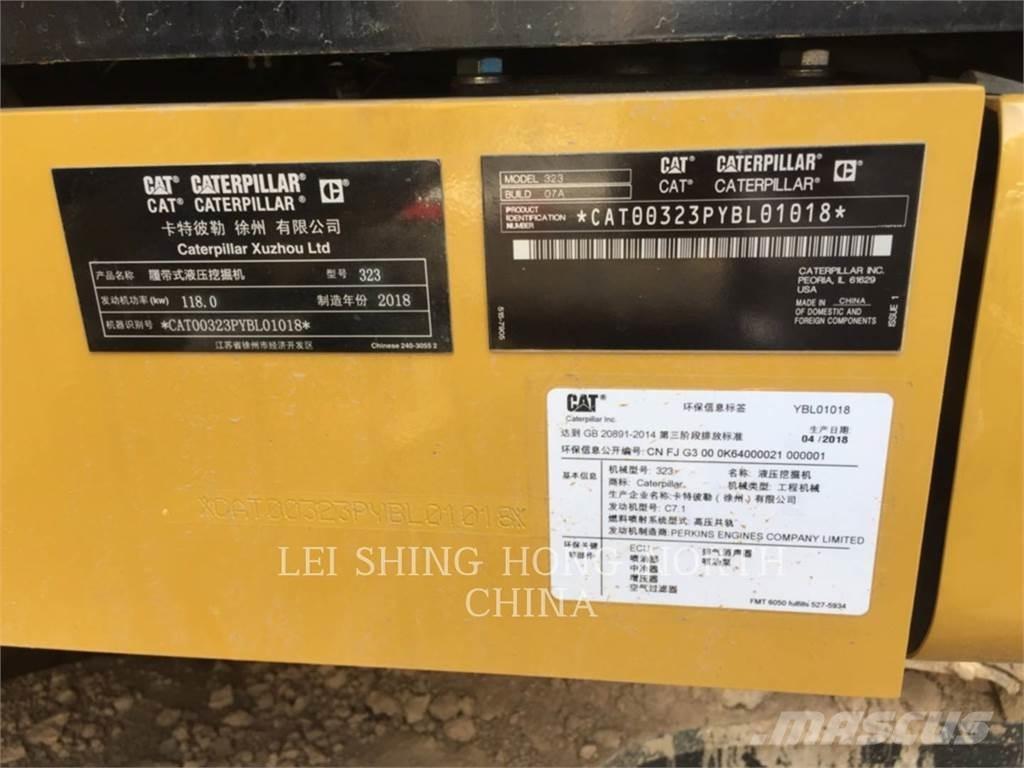 CAT 323-07 Bageri gusjeničari