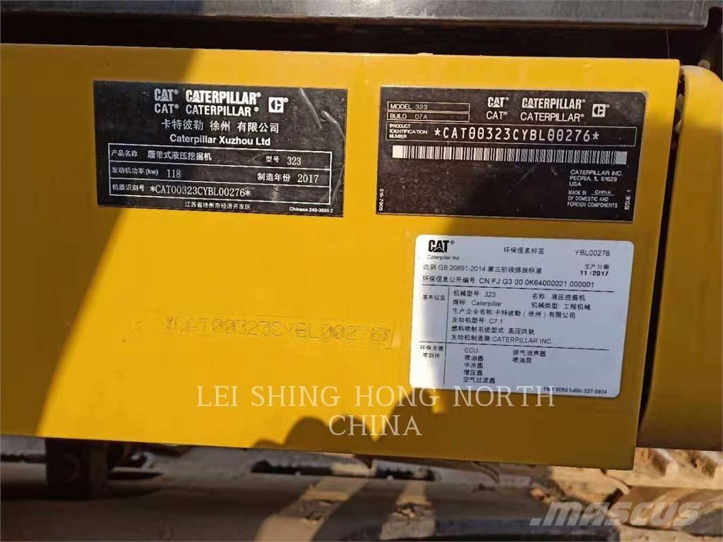 CAT 323-07 Bageri gusjeničari