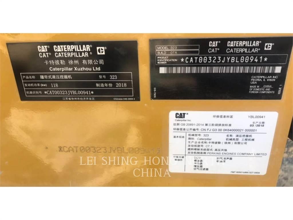 CAT 323-07 Bageri gusjeničari