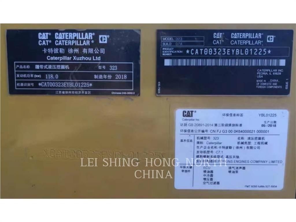 CAT 323-07 Bageri gusjeničari