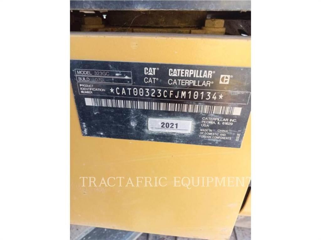 CAT 323-07GC Bageri gusjeničari