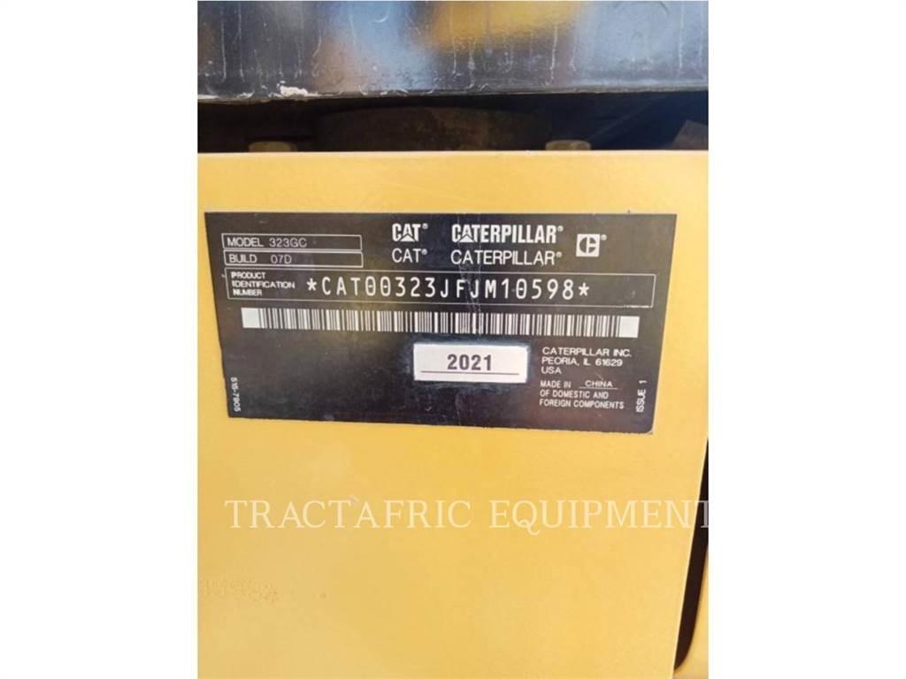 CAT 323-07GC Bageri gusjeničari