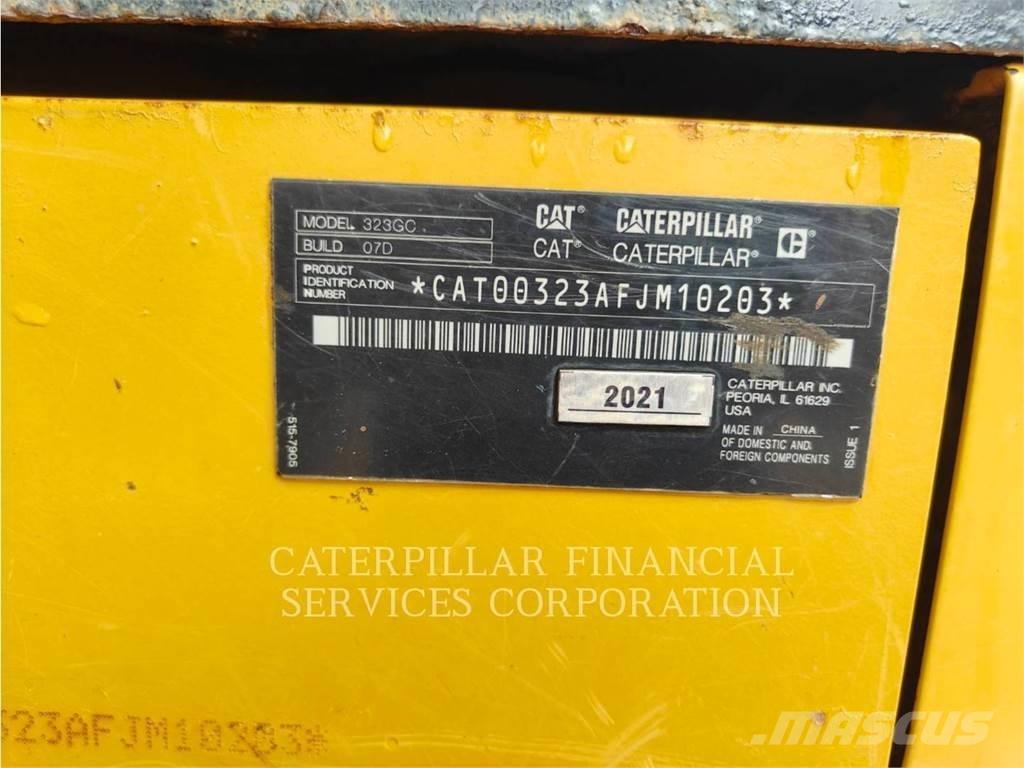 CAT 323-07GC Bageri gusjeničari