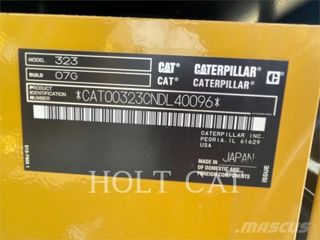 CAT 323 TC Bageri gusjeničari