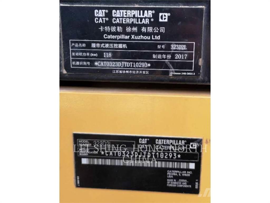 CAT 323D2L Bageri gusjeničari