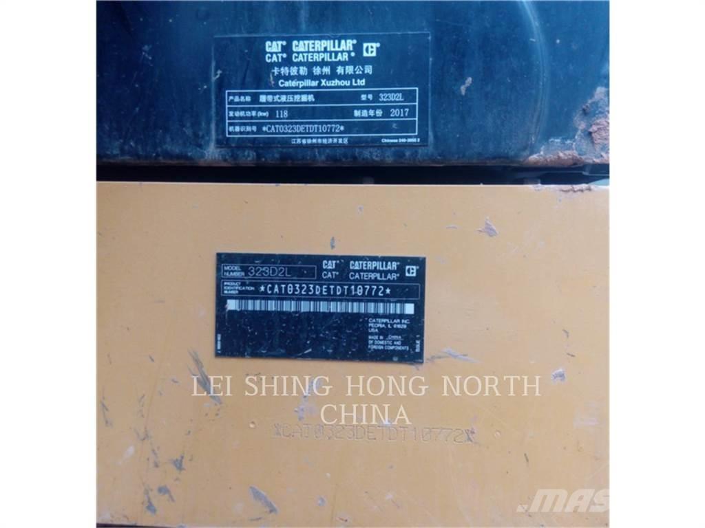 CAT 323D2L Bageri gusjeničari