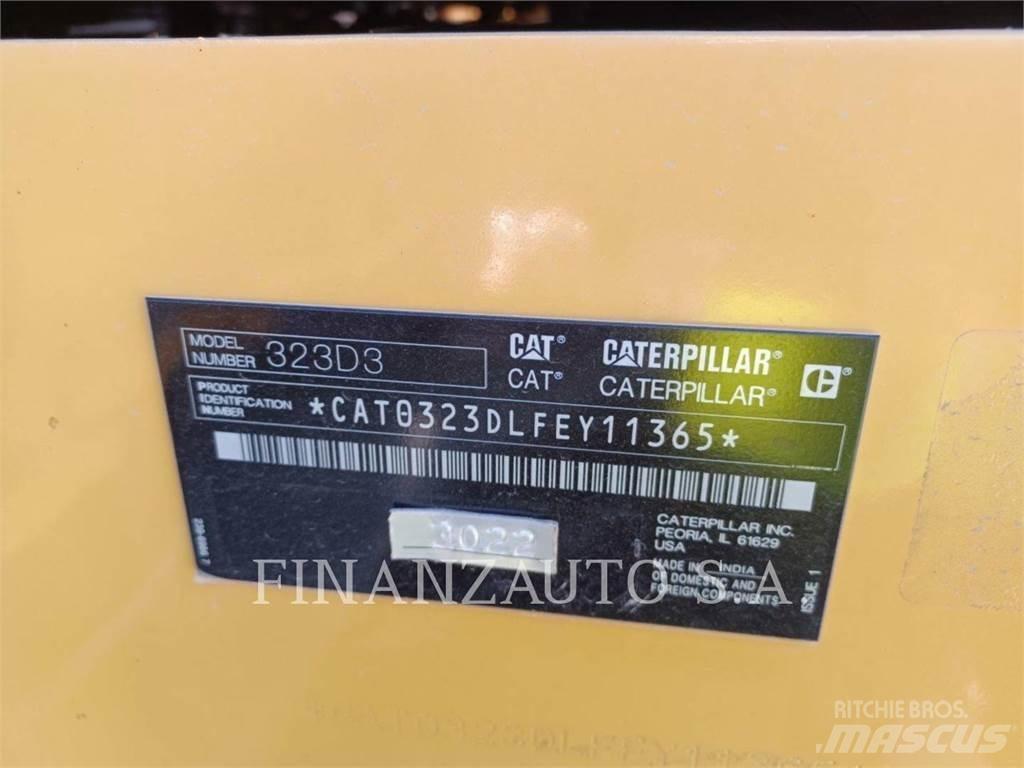 CAT 323DLN Bageri gusjeničari
