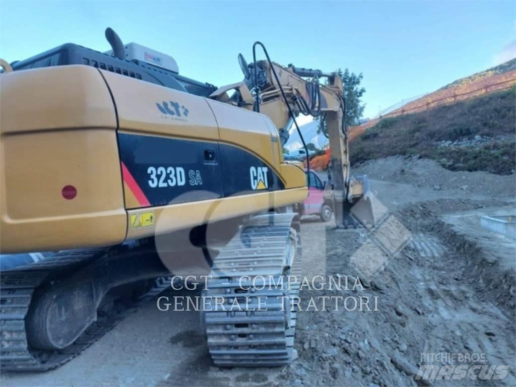 CAT 323DSA Bageri gusjeničari