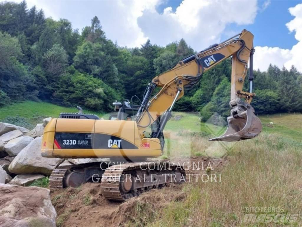CAT 323DSA Bageri gusjeničari