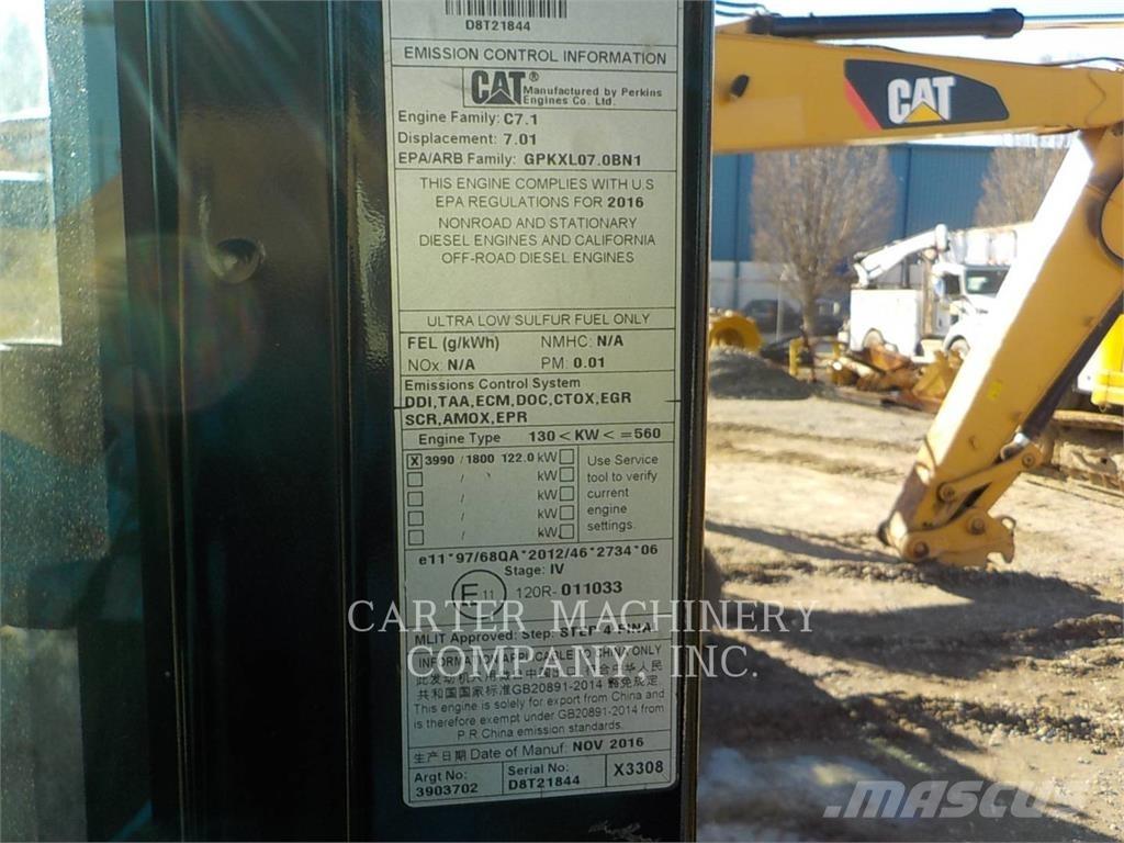 CAT 323FL Bageri gusjeničari