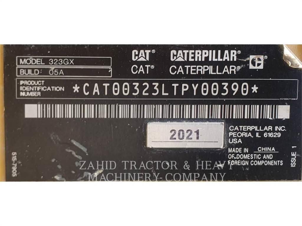 CAT 323GX Bageri gusjeničari