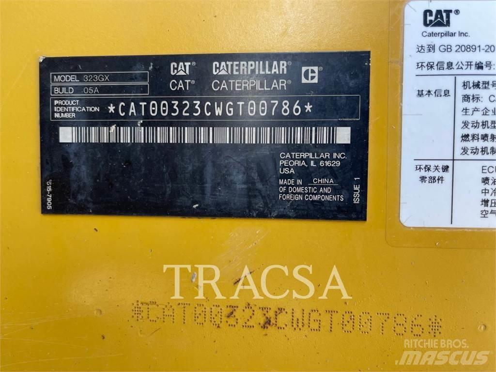 CAT 323GX Bageri gusjeničari