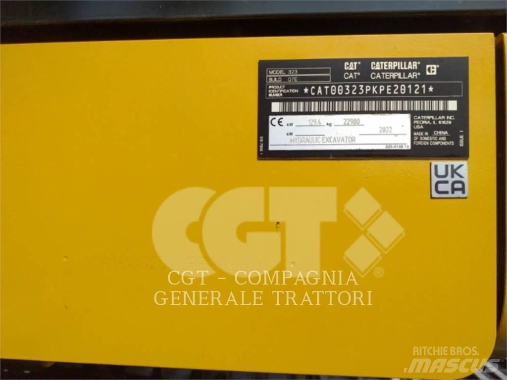 CAT 323LN Bageri gusjeničari