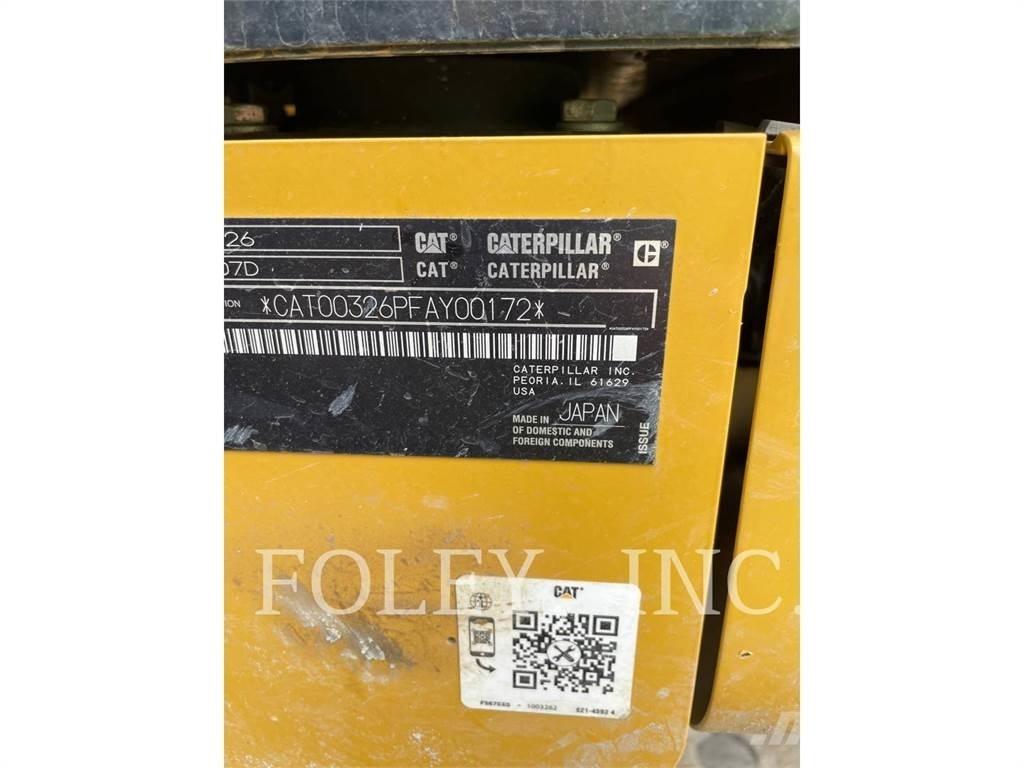 CAT 326-07 Bageri gusjeničari