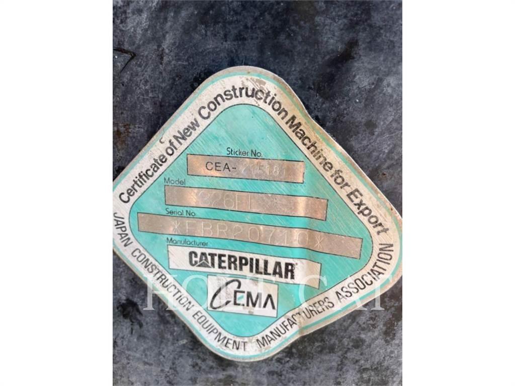 CAT 326FL Bageri gusjeničari