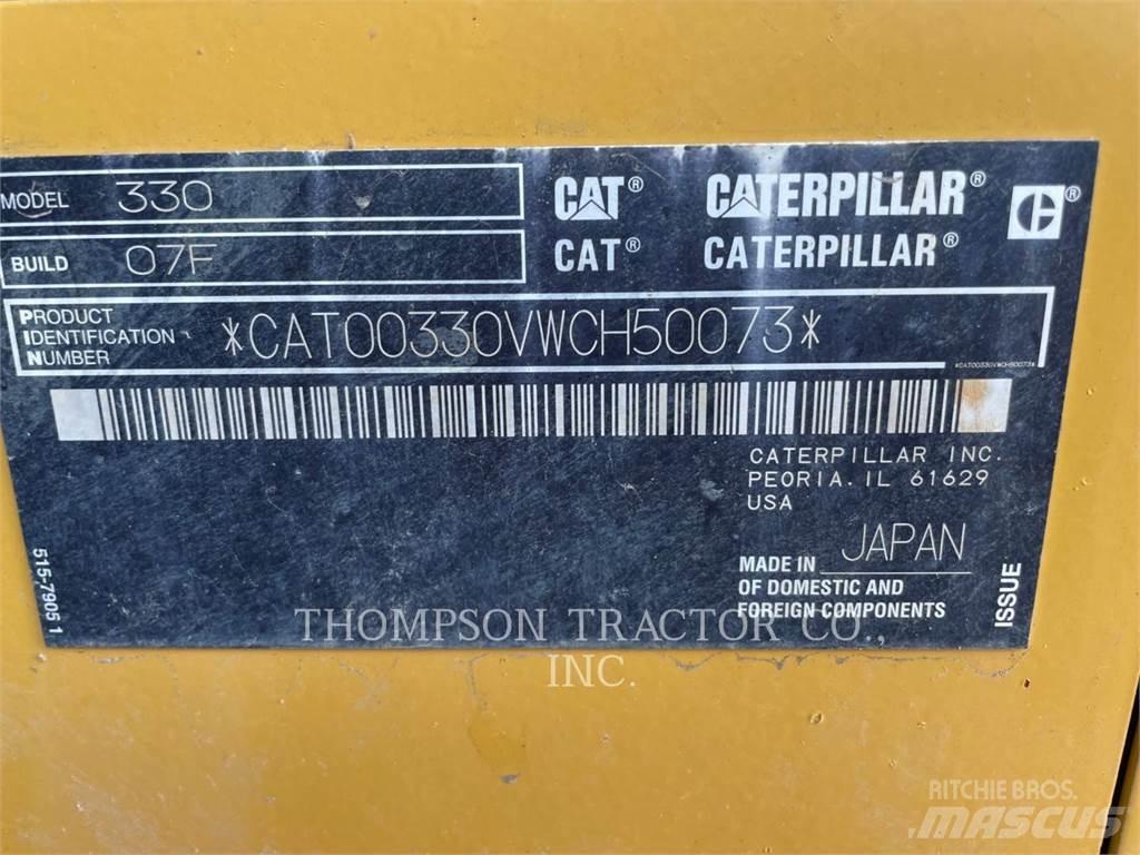 CAT 330 Bageri gusjeničari