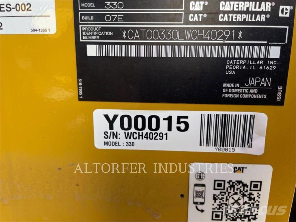 CAT 330-07 Bageri gusjeničari